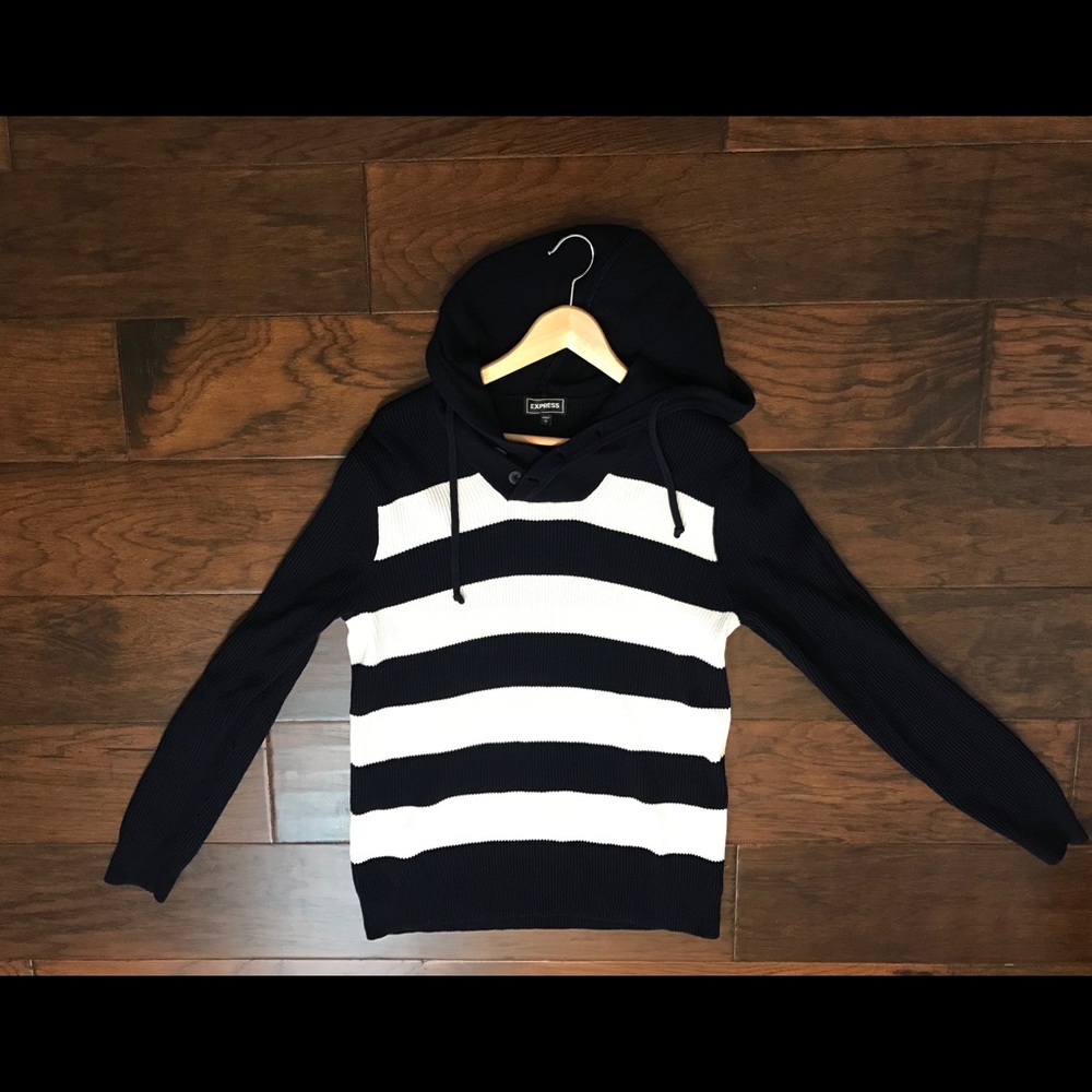 Express hooded sweater